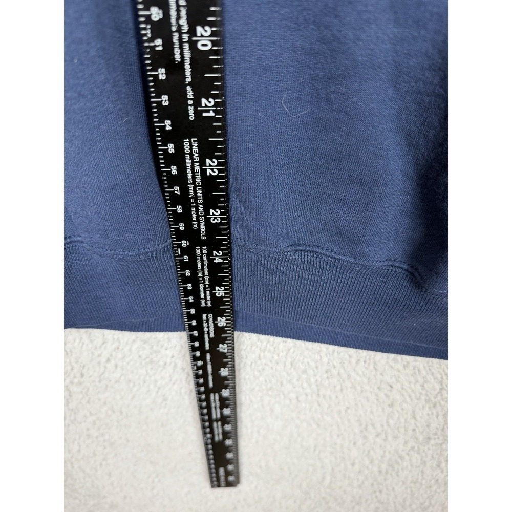 Vintage Champion Crewneck Sweatshirt Christian Brothers Spellout Blue Size 2XL - Picture 6 of 7
